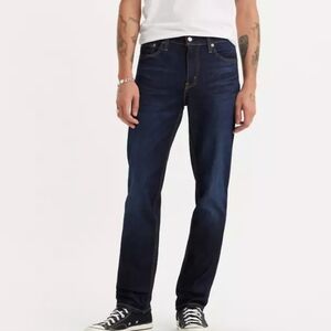 Levis 511 Slim Fit Jeans‎ Mens 34x32 Blue Dark Wash Casual Classic